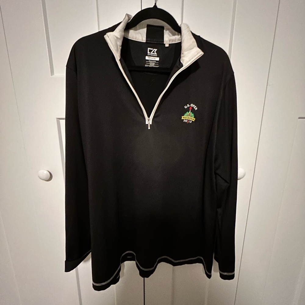 Cutter & Buck Black Zip-Up Women’s Shirt